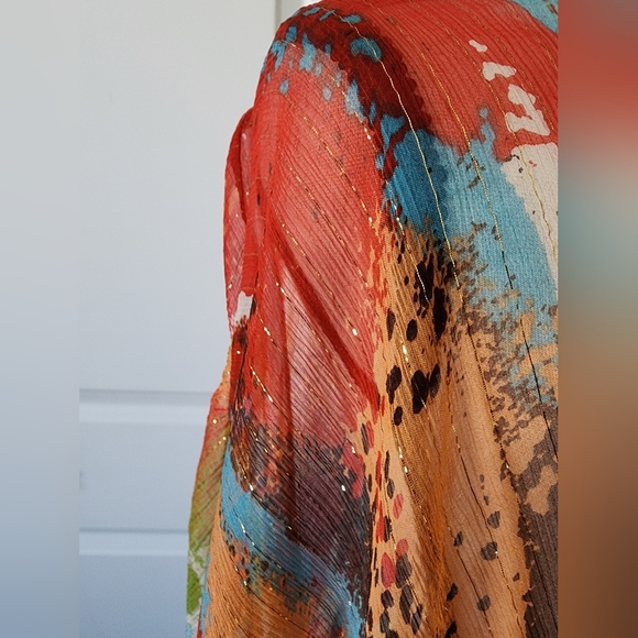 Vintage bebe see-thru blouse - Picture 6 of 12